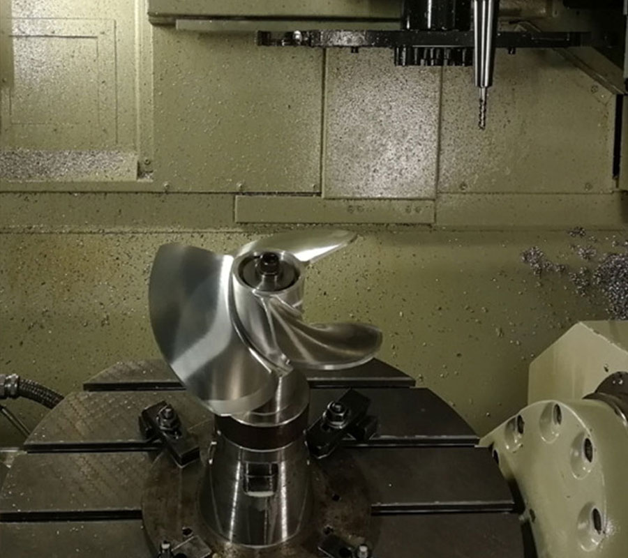 5-Axis Machining Technology Solves Propeller Problems For France Customers