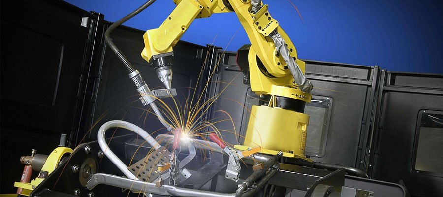 CNC machining robot parts in China
